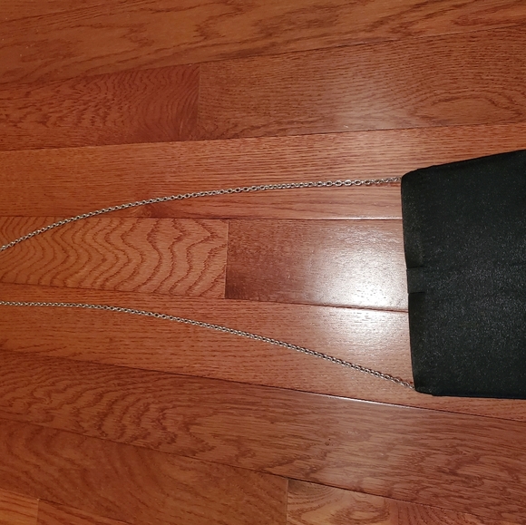 3/$40 Black formal clutch purse - Picture 3 of 4